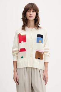 Кардиган с шерстью Stine Goya, бежевый