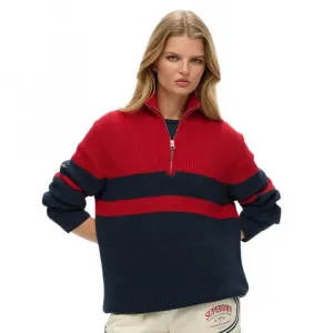 Свитер Superdry Classic Stripe, красный