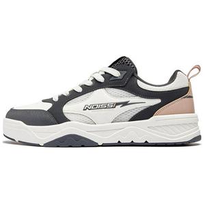 QIAODAN Прочные дышащие низкие кроссовки для скейтбординга, мужские, черные, белые, коричневые