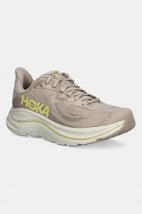 Кроссовки Clifton 10 Hoka, бежевый