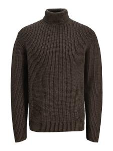 Свитер JACK & JONES JORBLEECKER, каштаново-коричневый