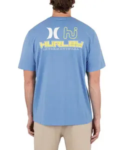 Мужская футболка с коротким рукавом Rewind Hurley, синий