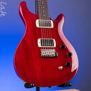 PRS PRS SE DGT Стандарт с инкрустацией из луны, винтажная вишня