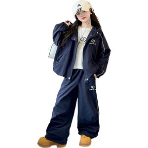 Повседневная спортивная одежда для подростков весна-осень Disney, синий