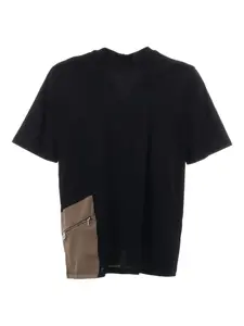 Футболка с карманами YES LONDON, черный