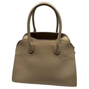 Мягкая кожаная сумка через плечо Margau, кроссбоди, женская сумка dark umber THE ROW, Set (Bag+Dust Bag)