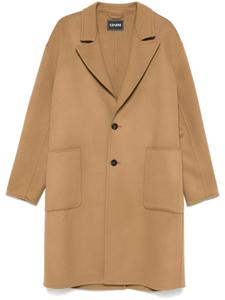 Однобортное пальто Cenere GB, коричневый