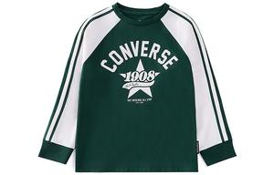 Футболка tea green для детей 3-7 лет Converse, зеленый