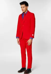 Однотонный костюм Opposuits, Red
