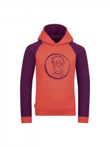 Худи Trollkids Stavanger, цвет mulberry