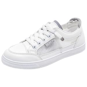 TAFN Износостойкие низкие скейтерские туфли женские White Gray