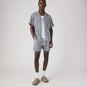 Мужские шорты Levi's XX Chino Bay, цвет Xavier Plaid Steam Blue - Multi-Color