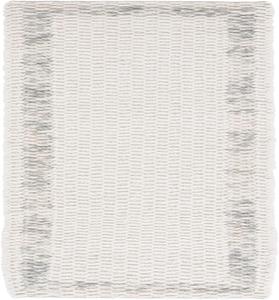 Ковер-дорожка SAFAVIEH, 69 x 244 см, Natura Collection, Ivory & Grey, современный дизайн, идеален для помещений с высокой проходимостью: прихожая, ванная комната и кухня (NAT713F-28)