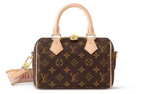 Спиди Бандульер 20 Розовый/Оранжевый LOUIS VUITTON