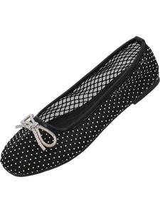 Балетки palado, цвет black glitter combi