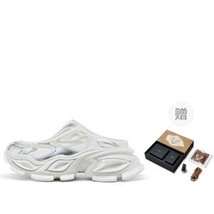 OGR Износостойкие сандалии с закрытым носком, унисекс, белые