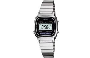 Часы Casio Vintage, арт. LA670WA-1D, серебро/черный