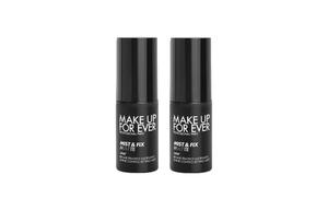 Набор пробников спреев для фиксации макияжа Matte Oil Control, Hydrating, Refreshing MAKE UP FOR EVER, 10ml*2
