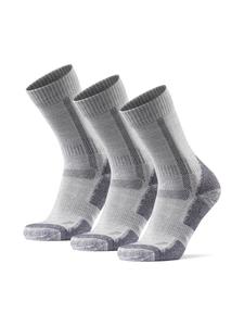 DANISH ENDURANCE Классические походные носки светло-серого цвета