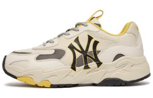 Кроссовки MLB Big Ball Chunky Chunky Sneakers Unisex Low-Top Beige/Yellow