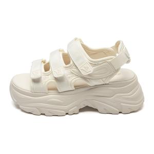 ZHR Пляжные сандалии женские бежево-черные