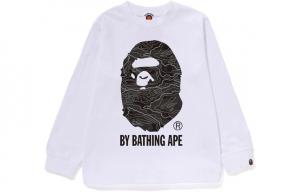 Детская футболка A Bathing Ape, черный
