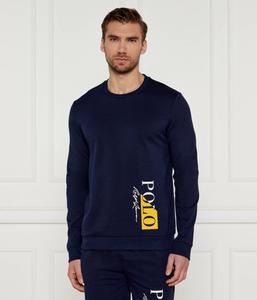 Лонгслив мужской Polo Ralph Lauren с принтом, синий