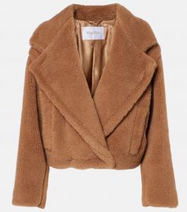 Пальто из верблюжьей шерсти и шелка Гардоне Max Mara, Cammello