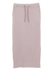 Хлопковая юбка Herno, фиолетовый