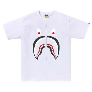 Футболка BAPE Mad Shark 'White', белый