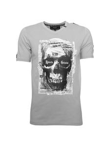Футболка с новостями серая Roberto Geissini