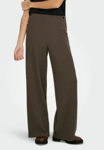 Jdygeggo life button pants Jdy, Chocolate Brown