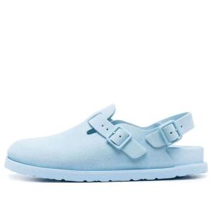 Сандалии 1774 iii tokio suede leather narrow fit 'powder blue' Birkenstock, синий