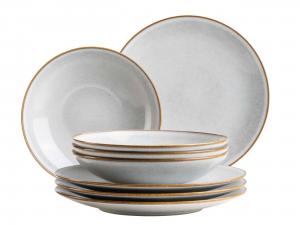 Mäser Белый столовый сервиз от Smokey's, 8 предметов