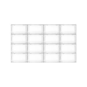 Стенка для хранения обувных коробок JEKO&JEKO, 【Transparent】Shoebox - 16pcs