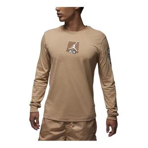 Футболка brand graphic long-sleeve t-shirt 'hemp' Air Jordan, мультиколор