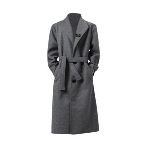 Пальто Unisex Lapel Thickened ZIAREL, premium серый