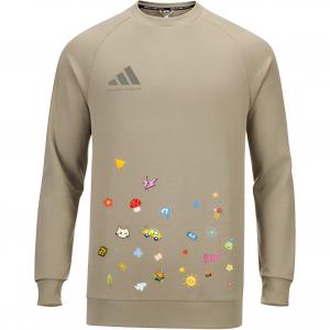 Повседневный свитшот Unisex Adidas, серый