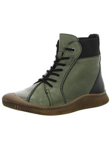 Ботильоны на шнуровке зеленого цвета Gemini