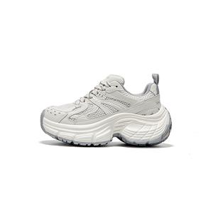 FIVE PLUS Женские кроссовки с низким верхом и устойчивой подошвой, бежевые, с защитой от скольжения