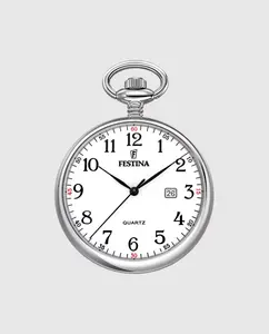 Мужские часы F2019/1 Карманные Festina, серебряный