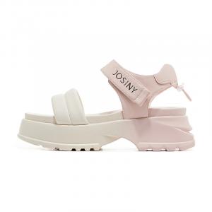 Пляжные сандалии женские розовые JOSINY, бежево-розовые