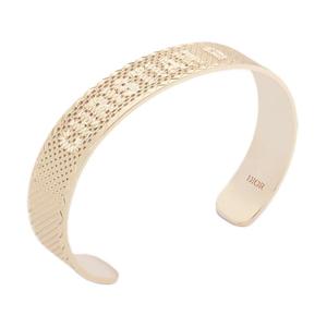 Золотые металлические браслеты для женщин Gold DIOR, золотой