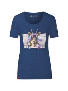 Лонгслив Almgwand, цвет rauchblau