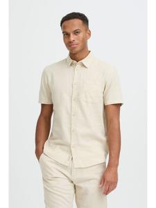 BLEND Льняная рубашка BHMLins бежевого цвета