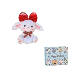 Очаровательная рождественская оленья кукла успокаивающая игрушка плюшевая кукла высота 30см Fat Fat Dragon