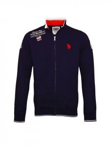 Спортивная куртка US Polo Assn Zip and Batch, темно-синий