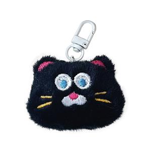 Плюшевый кулон с котенком высотой 5 см A little tide to play, черный