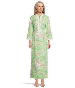 Платье Lilly Pulitzer Shealyn 3/4, цвет Fauna Green Lime Feeling Good