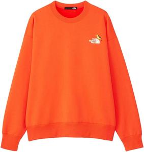 Толстовка THE NORTH FACE Zoo Picker Crew, унисекс, для взрослых, оранжевый